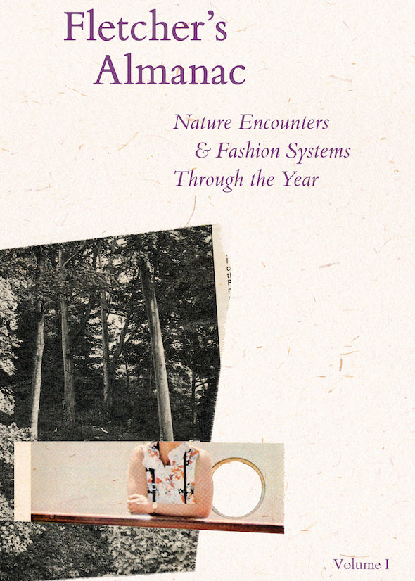 Cover of 'Fletcher's Almanac' with nature-themed design and text.