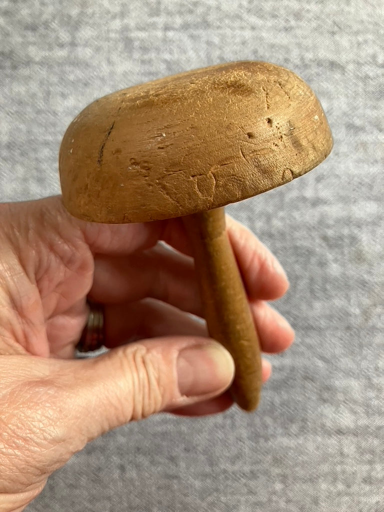 Vintage darning mushrooms