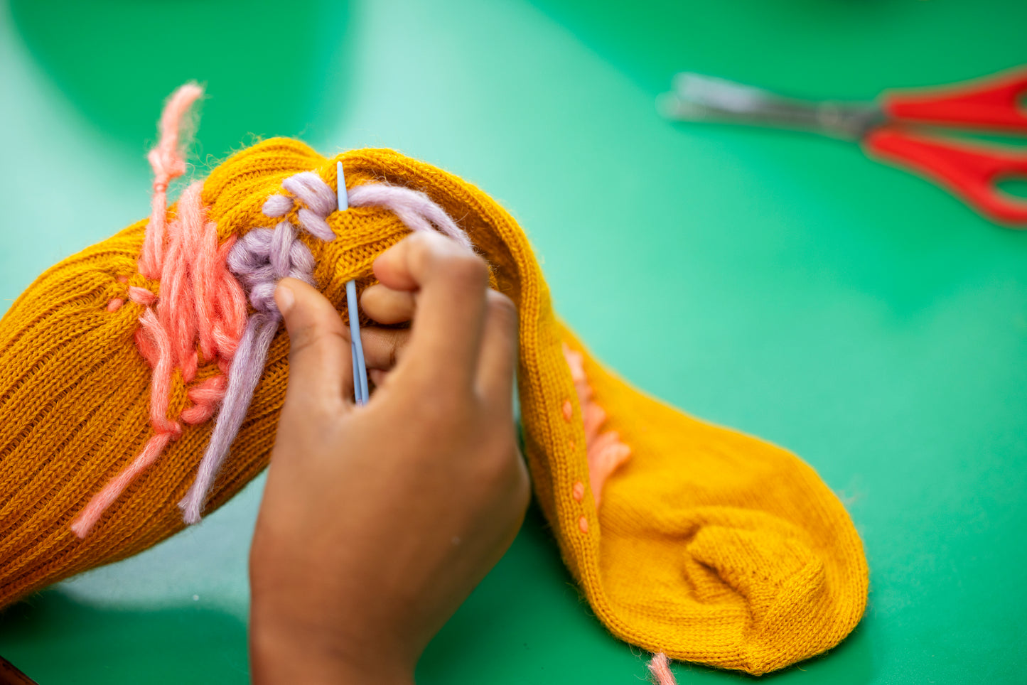 SOCKS imaginative mending