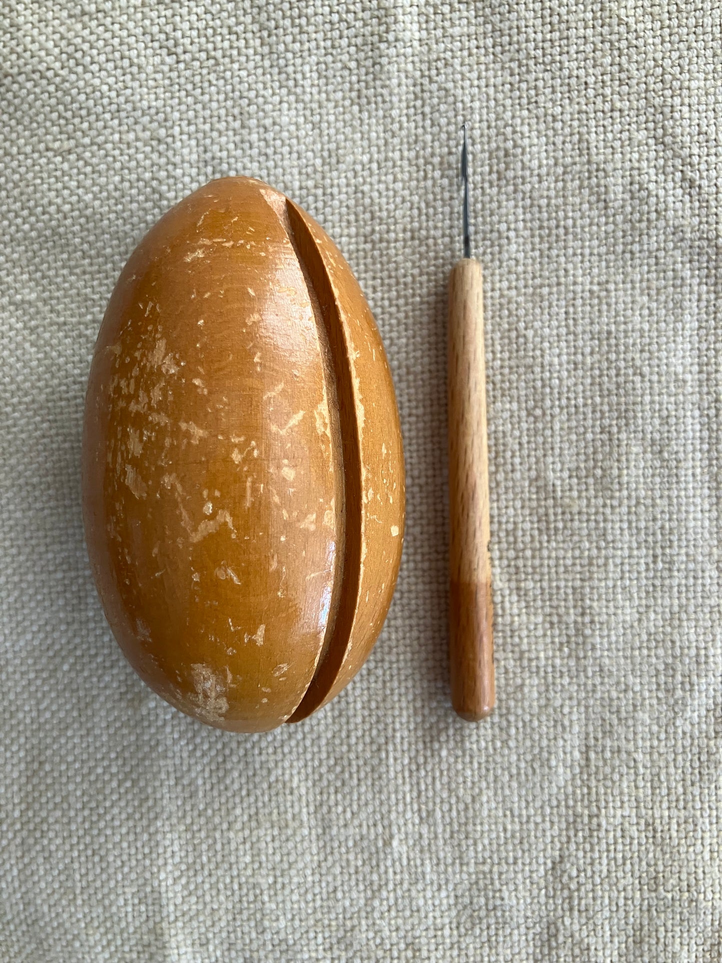 Vintage darning mushrooms