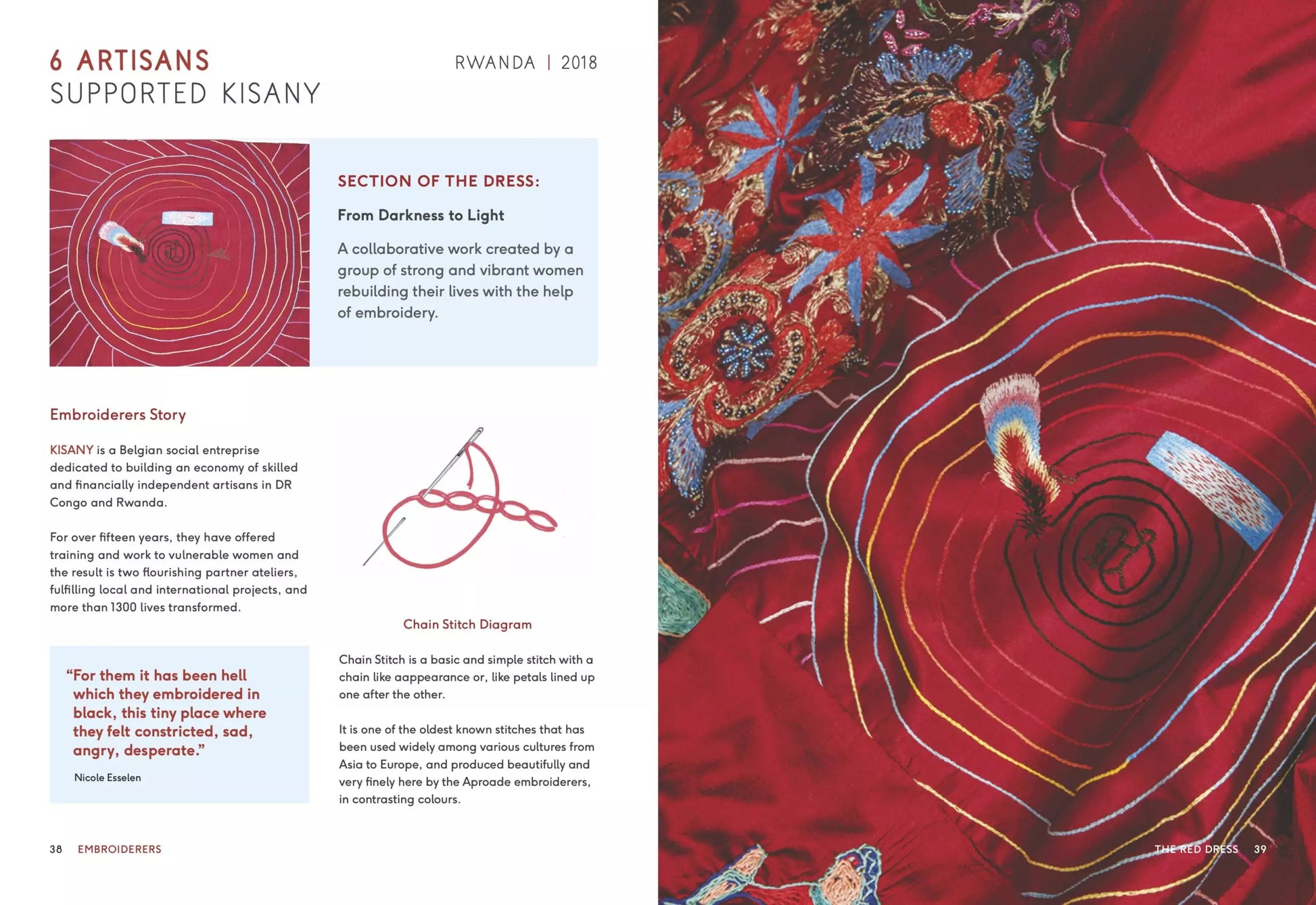 the red dress conversations in stitch The Red Dress: Conversations In Stitch A Single Thread