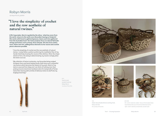 By Hook: Crochet with Natural Fibres