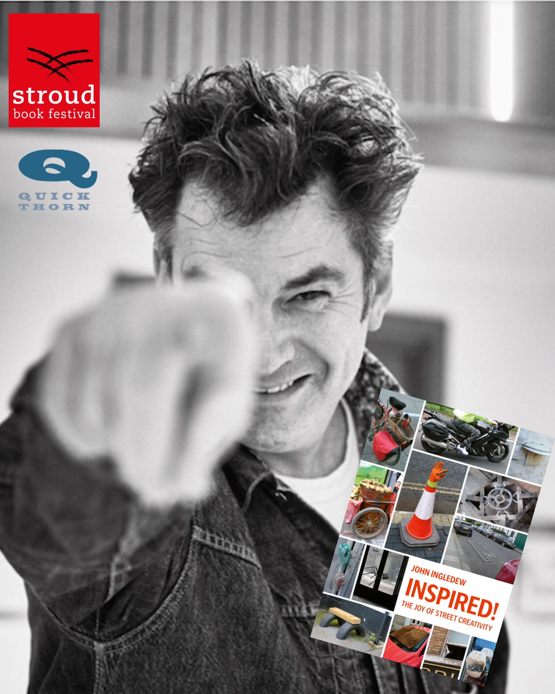 Inspired! John Ingledew at Stroud Book Festival